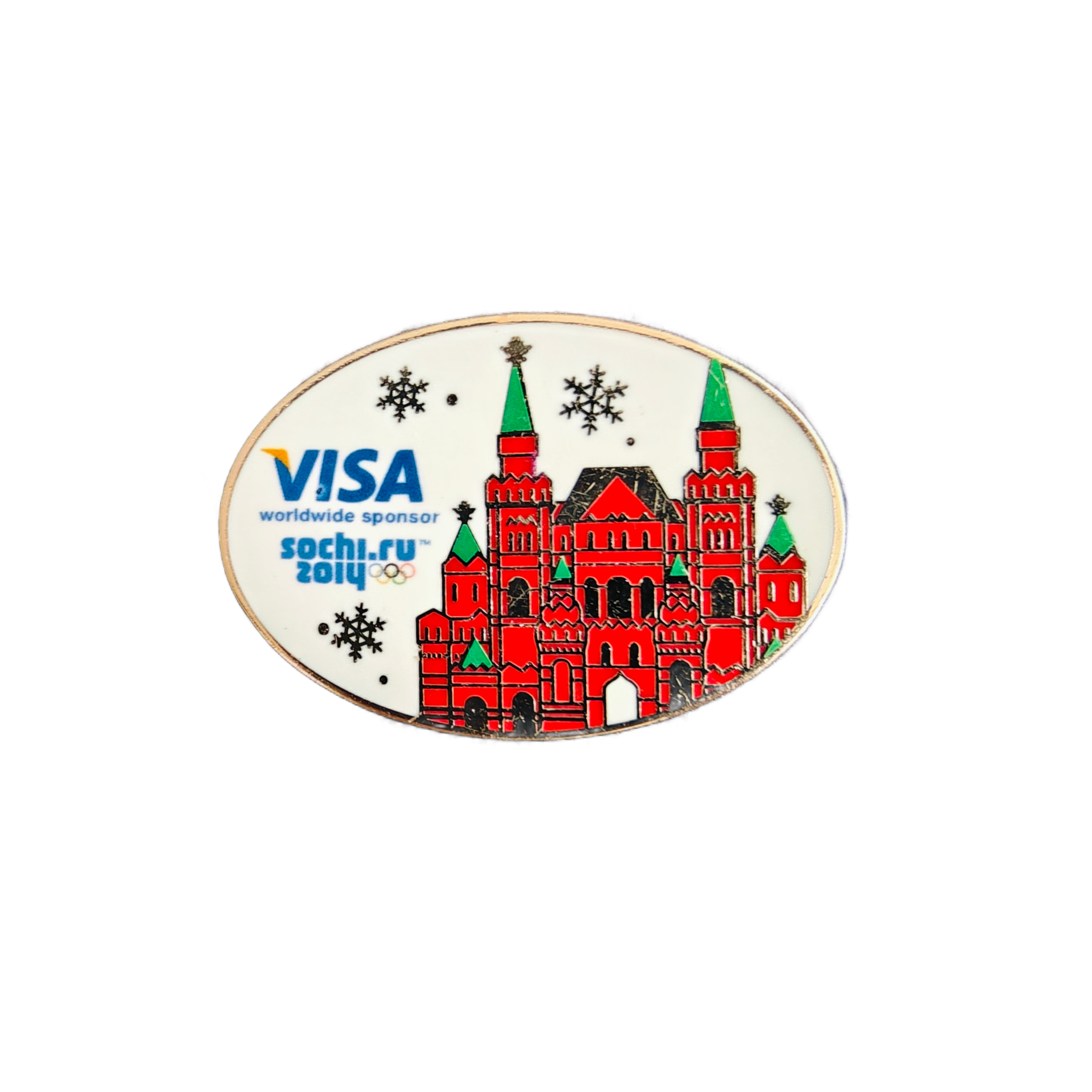 Sochi 2014 (Winter) Olympic pin - Front