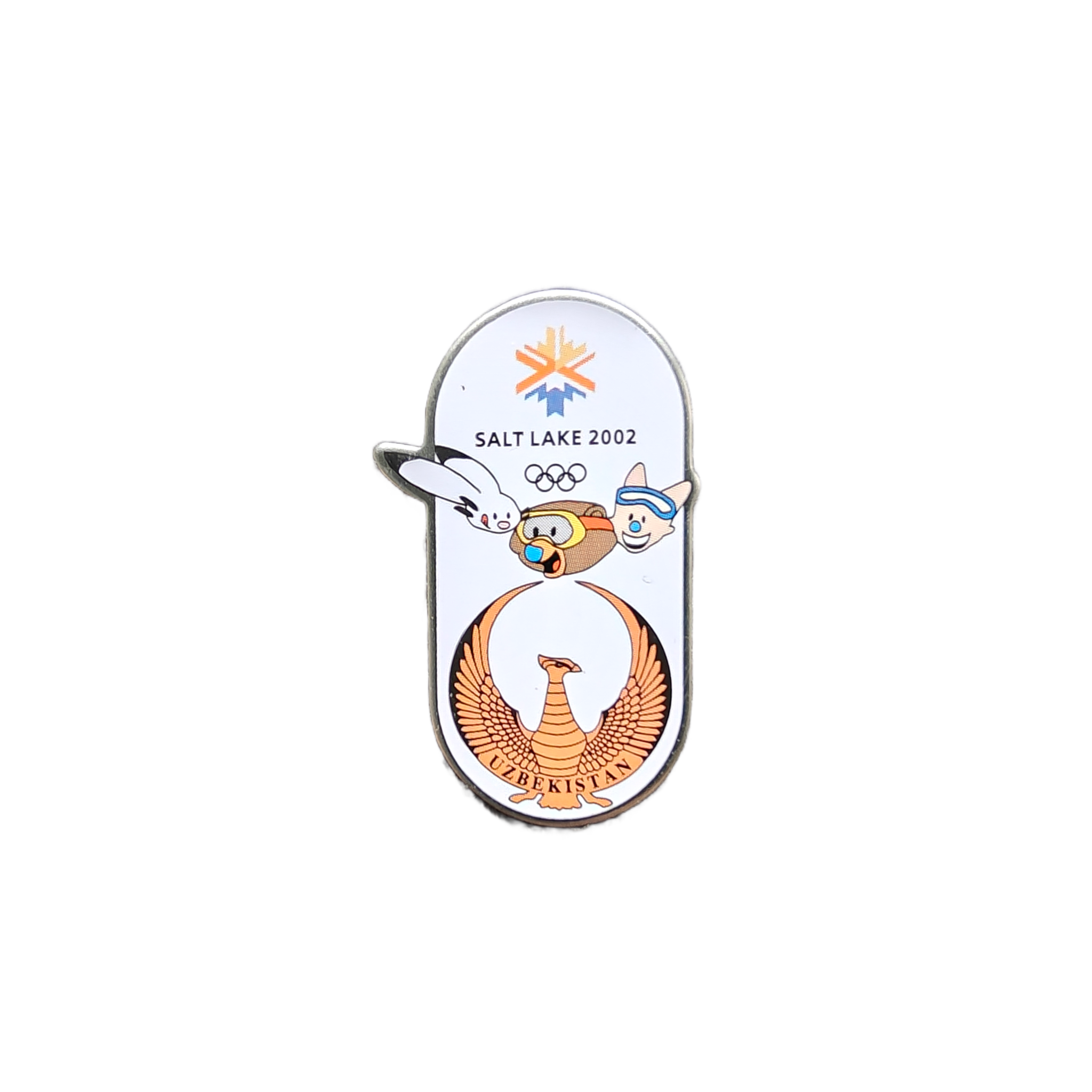Salt Lake City 2002 (Winter) Olympic pin - Front