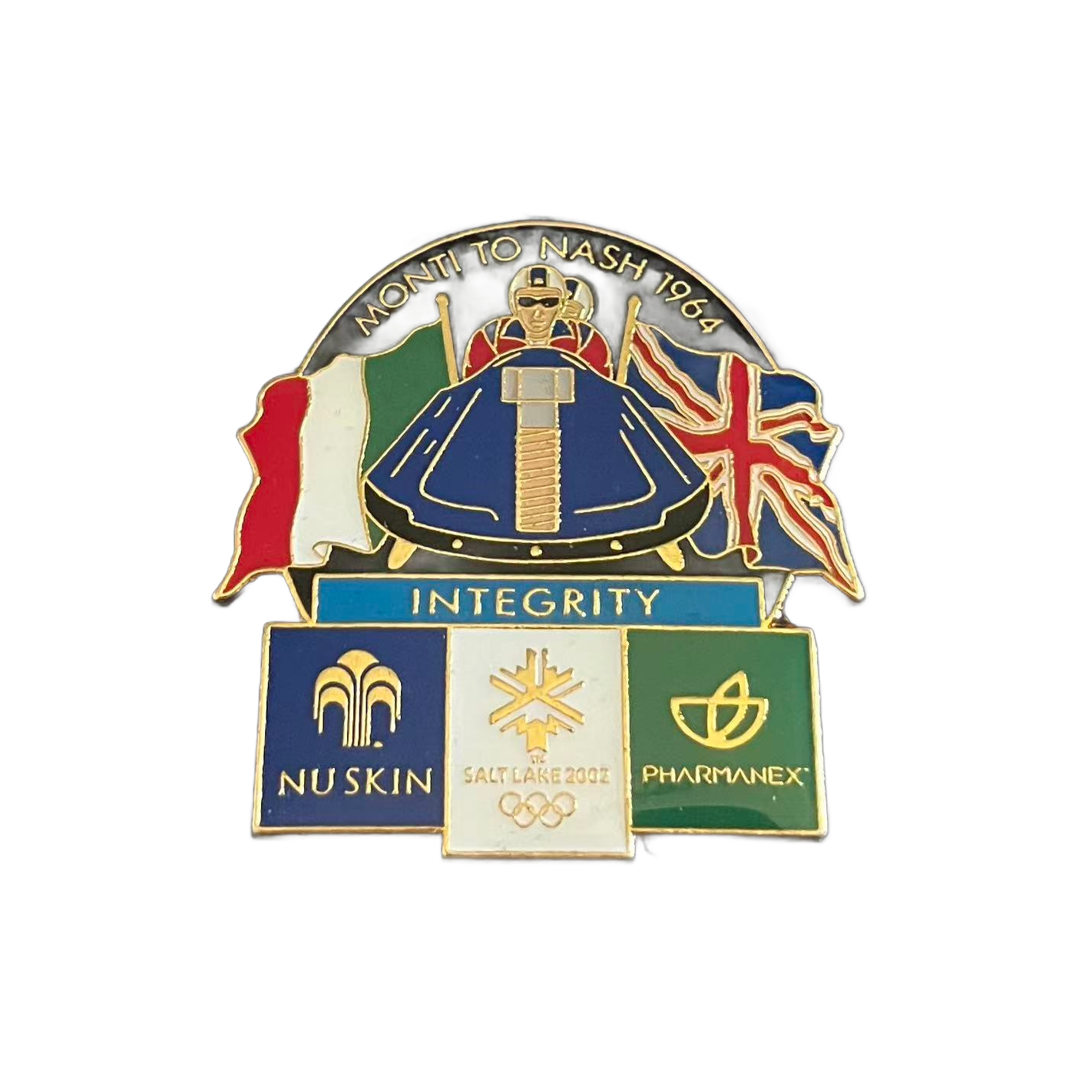 Salt Lake City 2002 (Winter) Olympic pin - Front