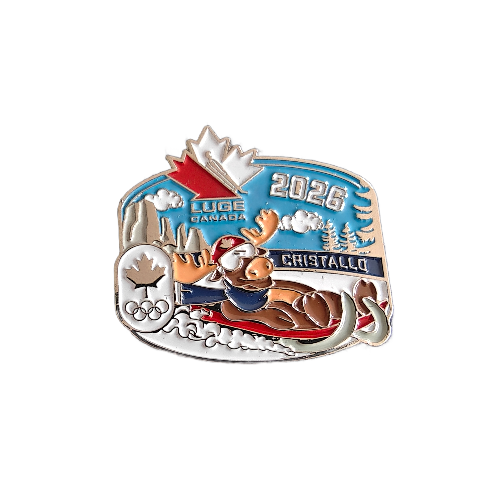 Milan-Cortina 2026 (Winter) Olympic pin - Front