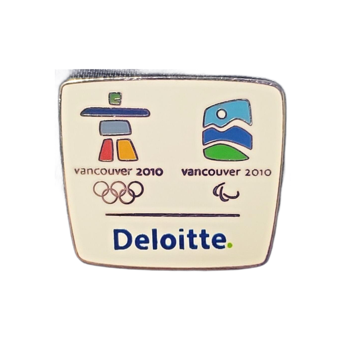 Vancouver 2010 (Winter) Olympic pin - Front