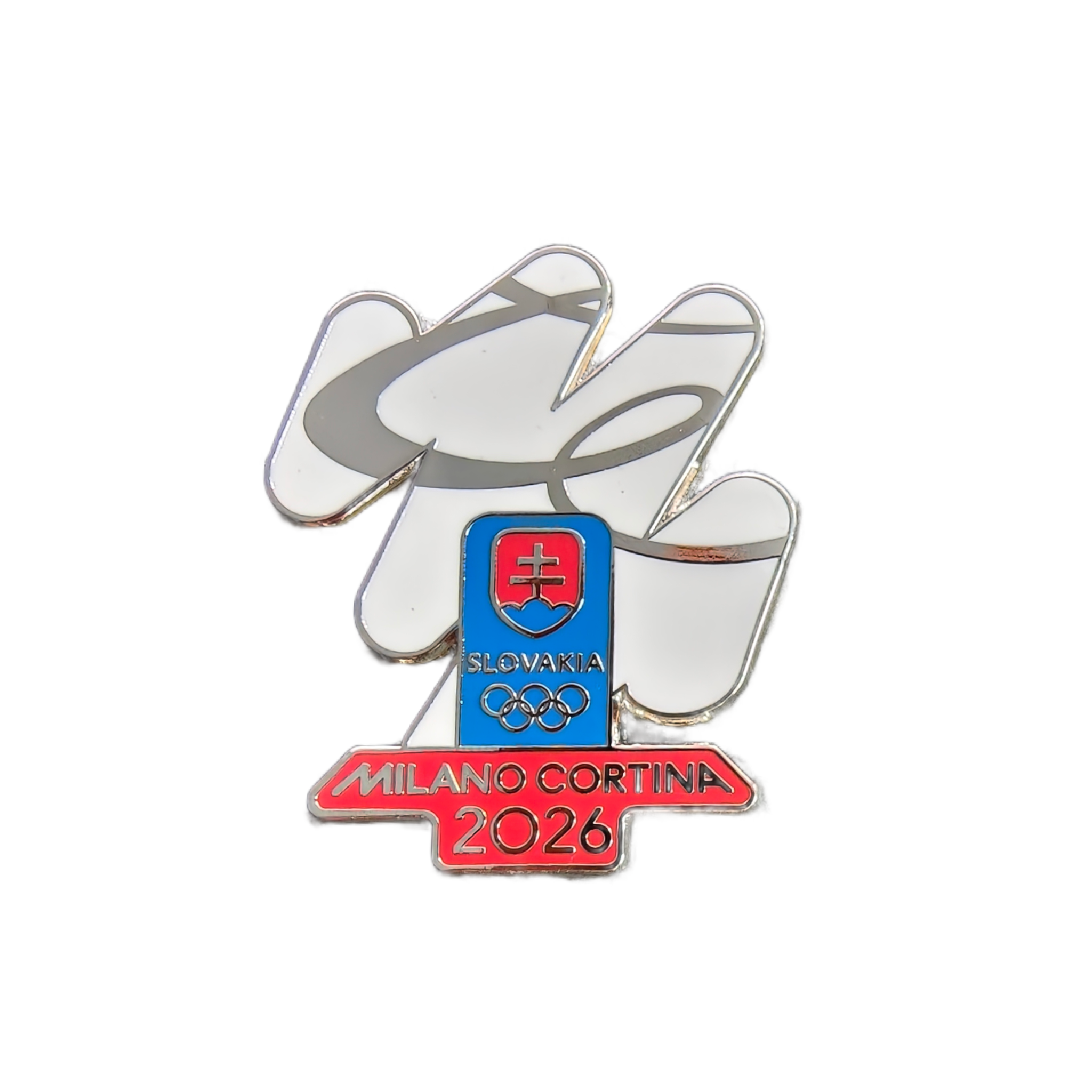 Milan-Cortina 2026 (Winter) Olympic pin - Front