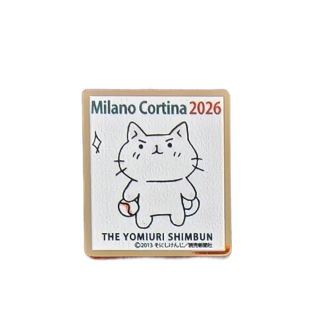 Milan-Cortina 2026 (Winter) Olympic pin - Front