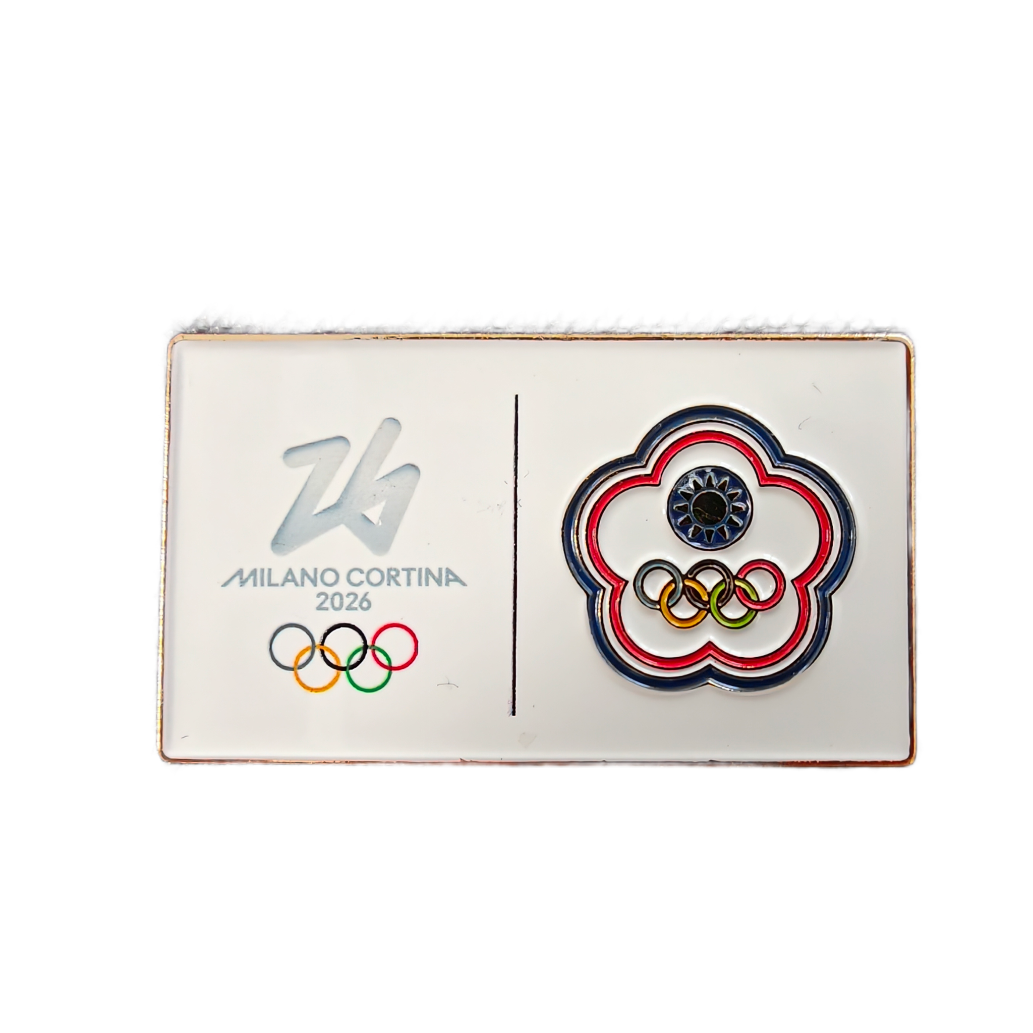 Milan-Cortina 2026 (Winter) Olympic pin - Front