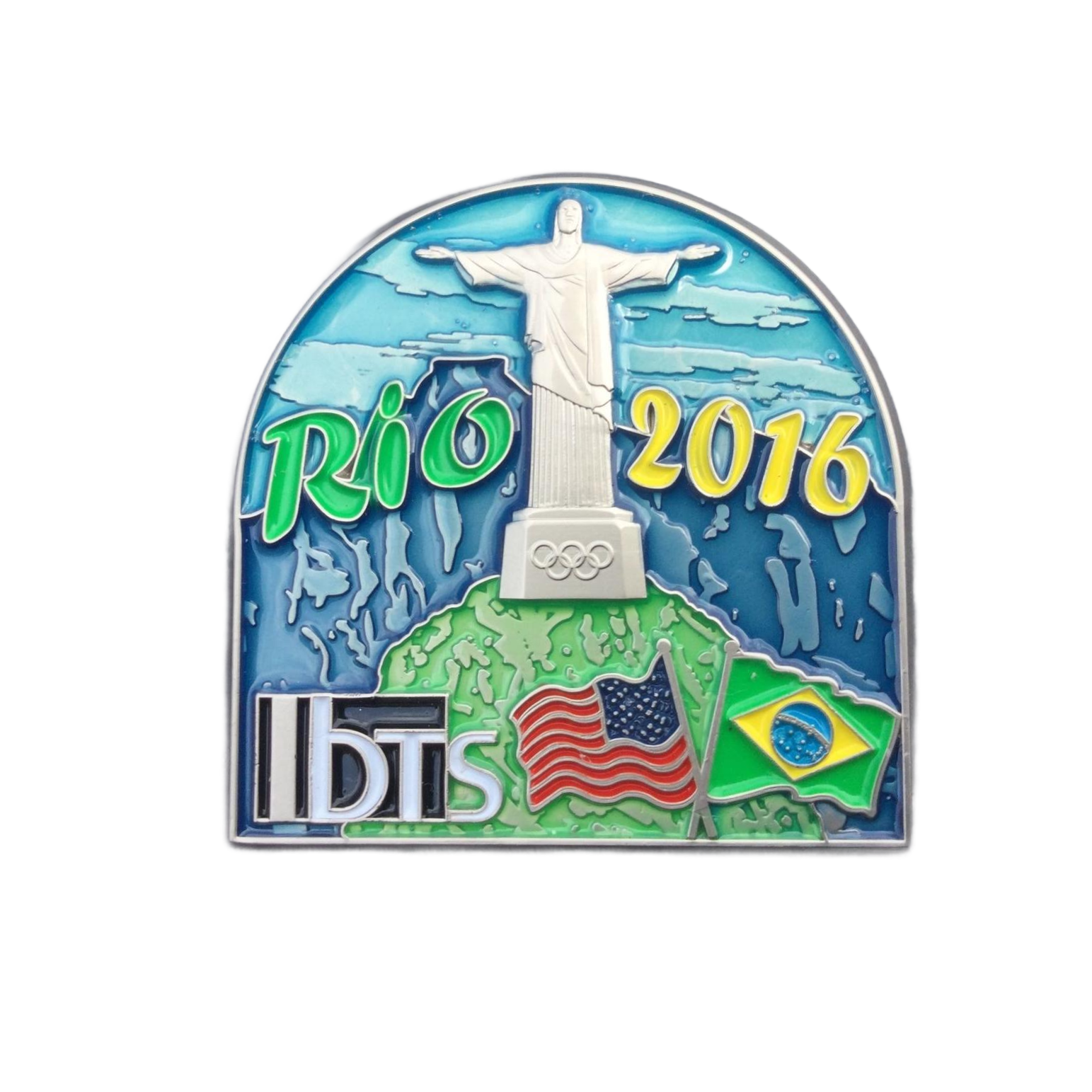 Rio de Janeiro 2016 (Summer) Olympic pin - Front