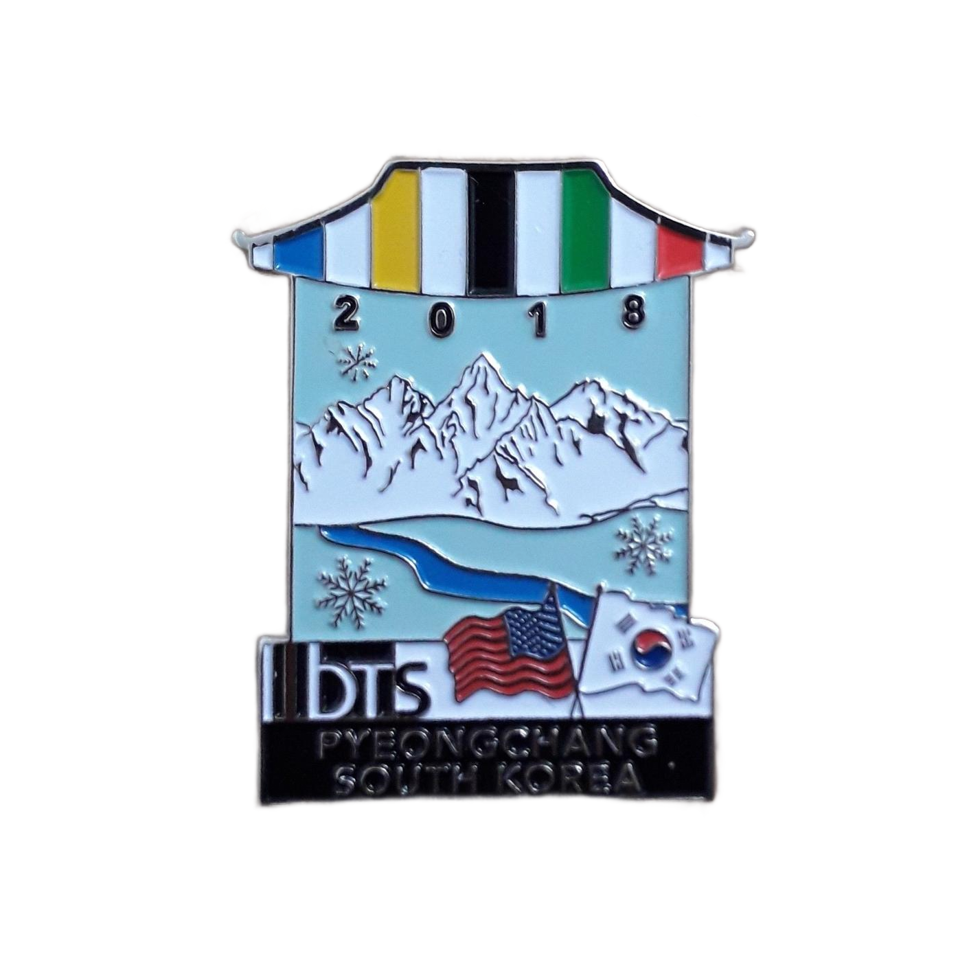 PyeongChang 2018 (Winter) Olympic pin - Front