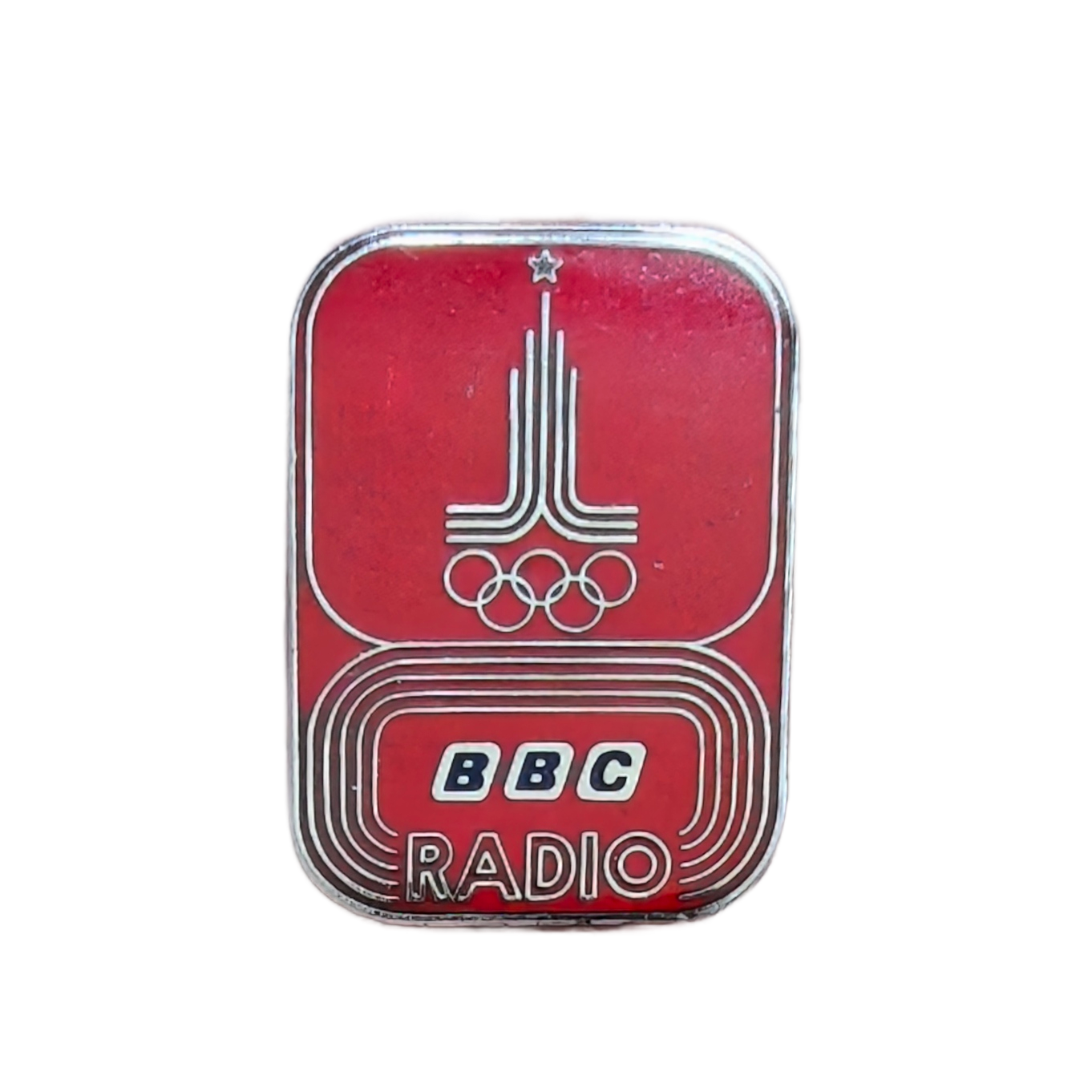 Moscow 1980 (Summer) Olympic pin - Front