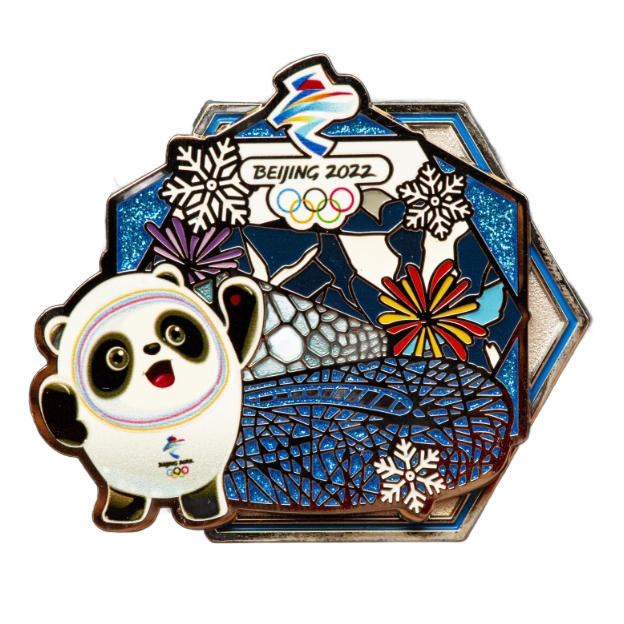 Beijing 2022 (Winter) Olympic pin - Front