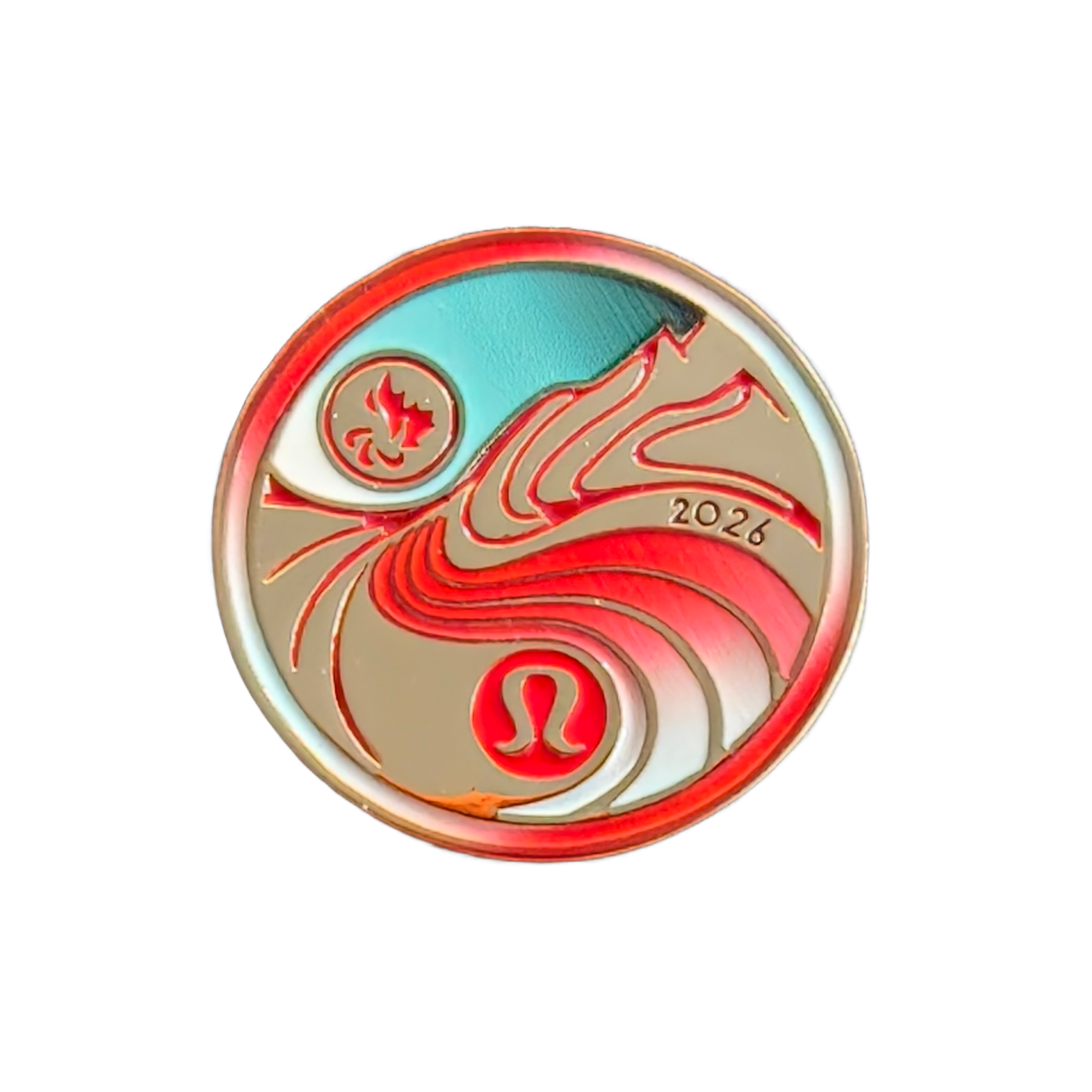 Milan-Cortina 2026 (Winter) Olympic pin - Front