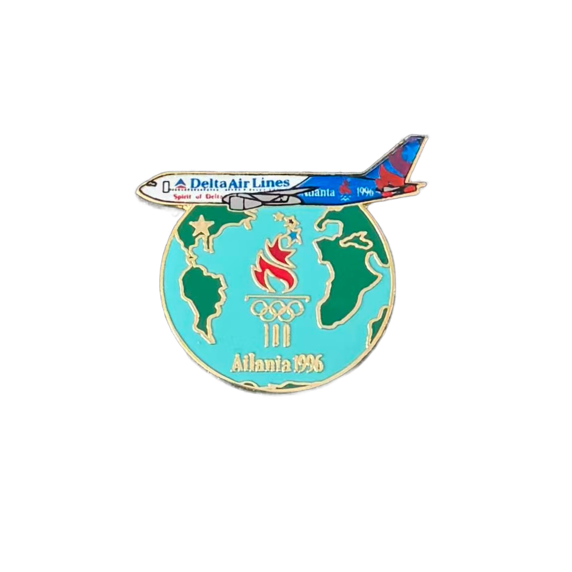 Atlanta 1996 (Summer) Olympic pin - Front