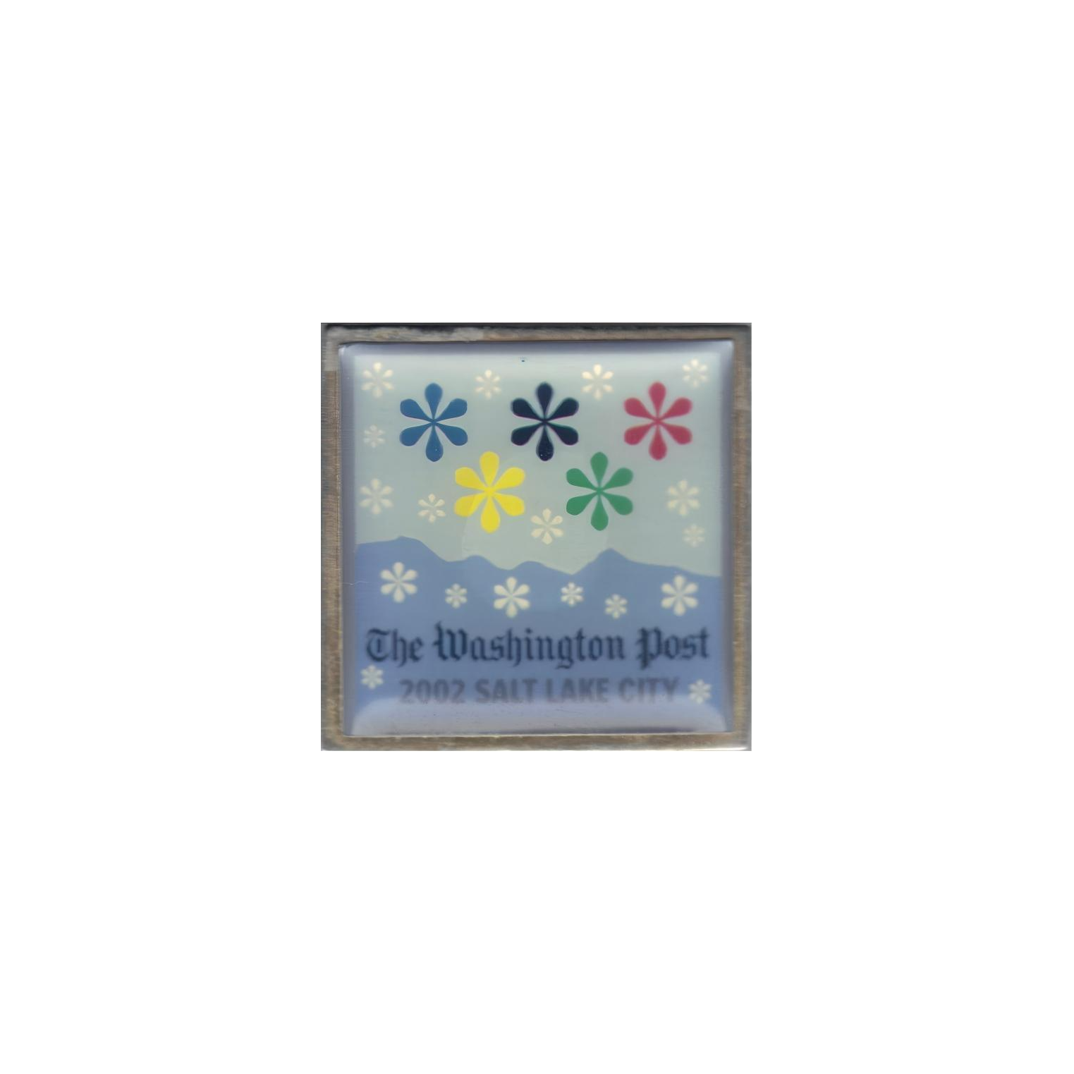 Salt Lake City 2002 (Winter) Olympic pin - Front