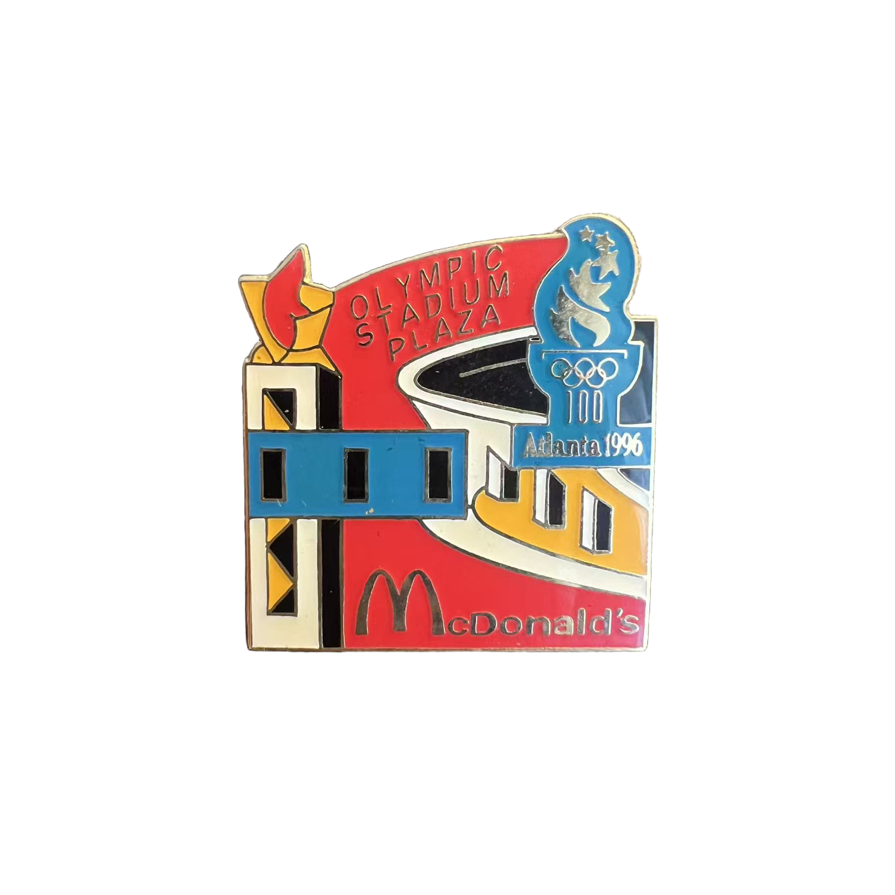 Atlanta 1996 (Summer) Olympic pin - Front