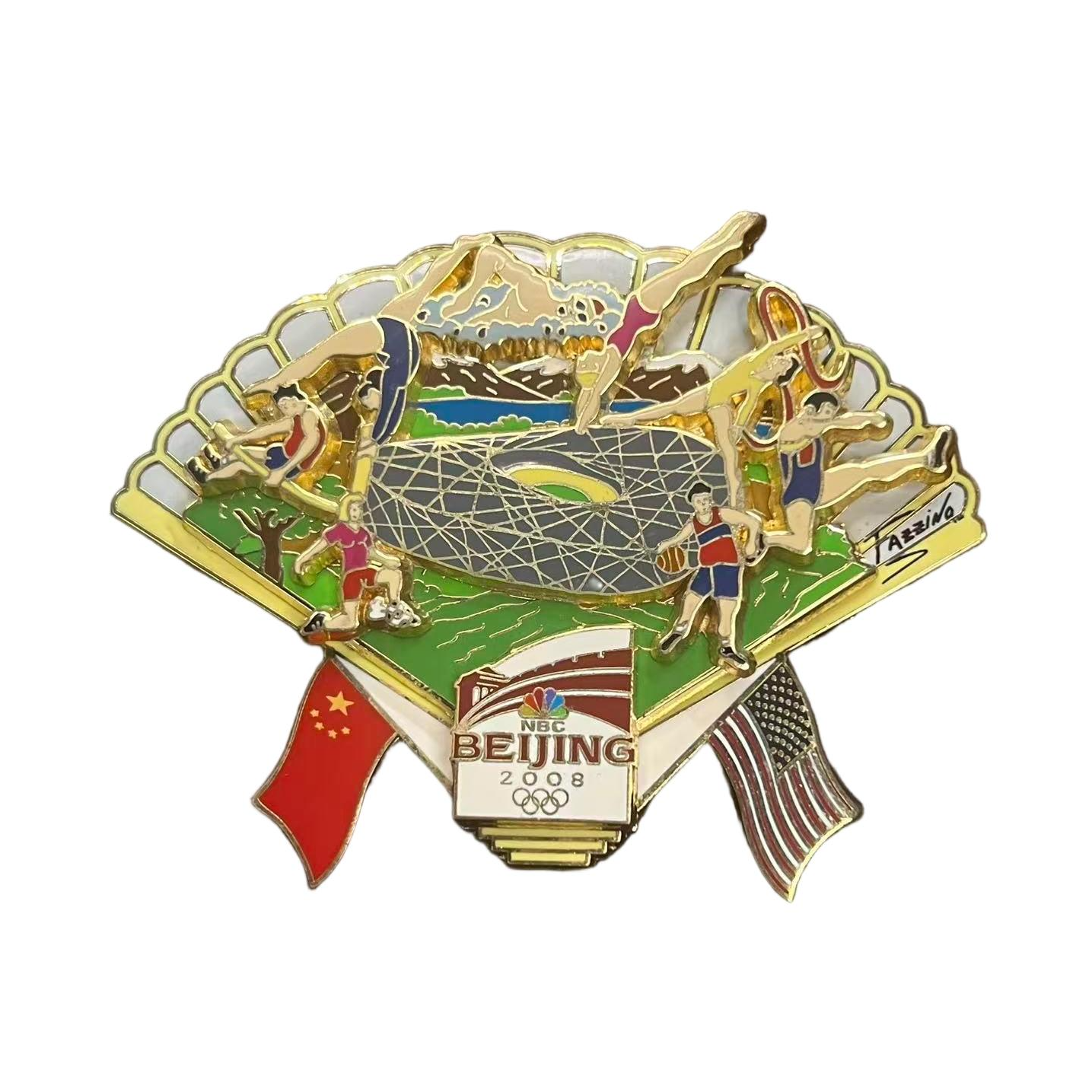 Beijing 2008 (Summer) Olympic pin - Front