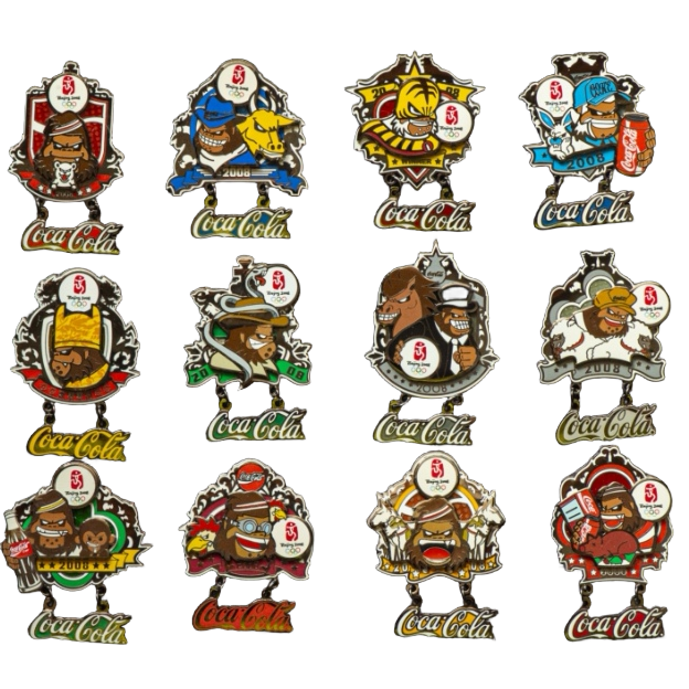 Beijing 2008 (Summer) Olympic pin - Front