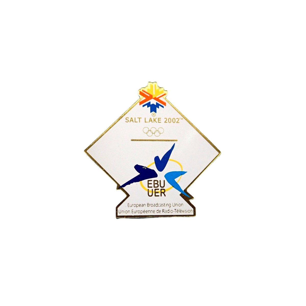 Salt Lake City 2002 (Winter) Olympic pin - Front