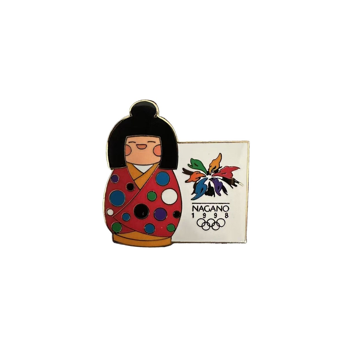 Nagano 1998 (Winter) Olympic pin - Front