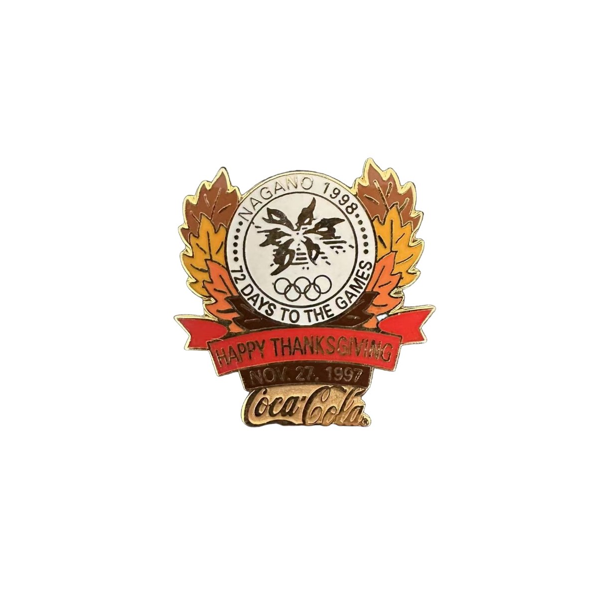 Nagano 1998 (Winter) Olympic pin - Front