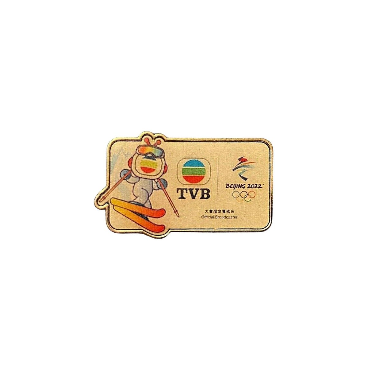 Beijing 2022 (Winter) Olympic pin - Front
