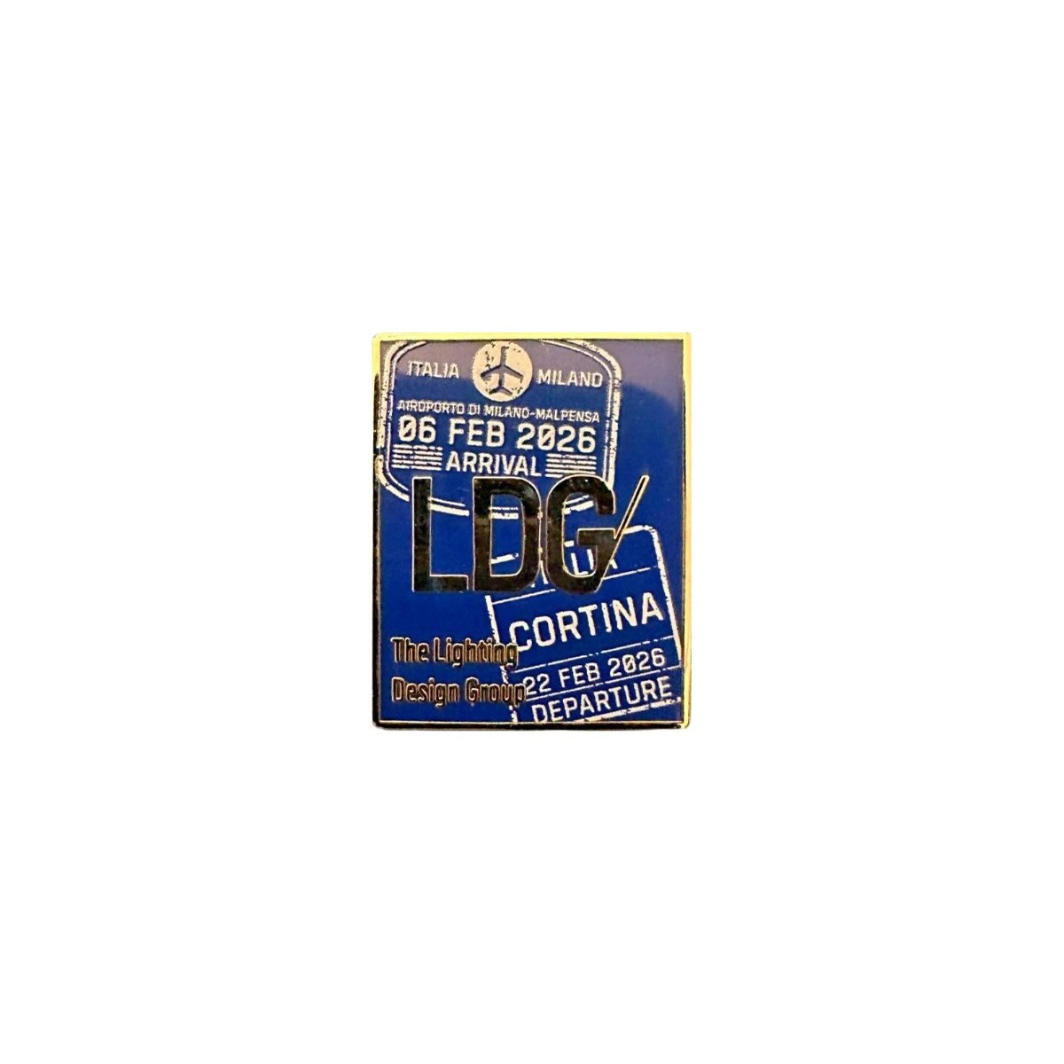 Milan-Cortina 2026 (Winter) Olympic pin - Front