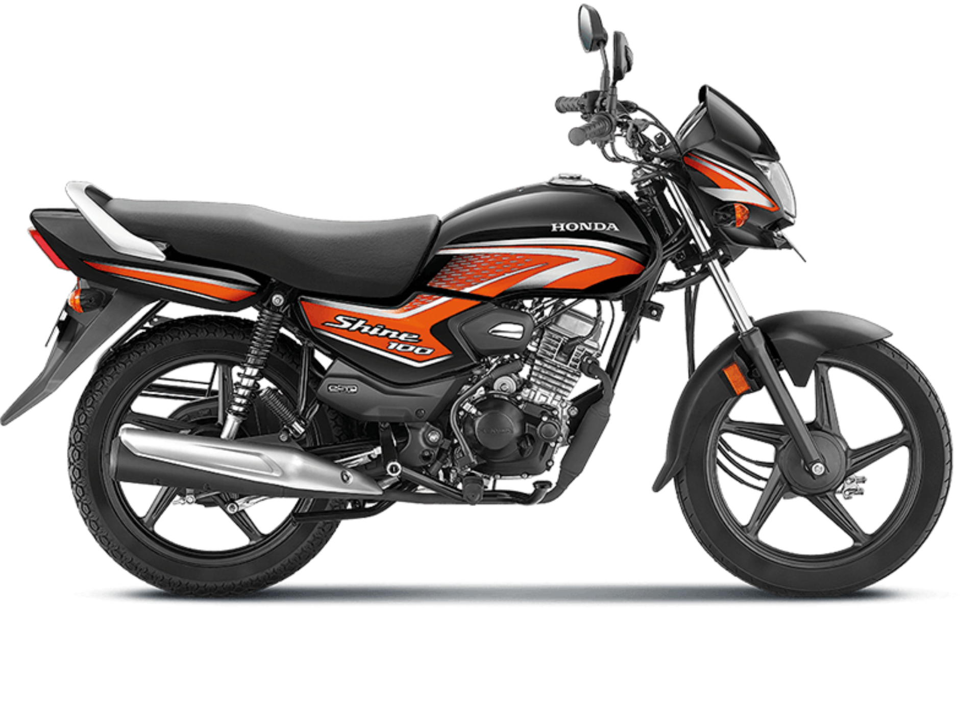 Orange with Black