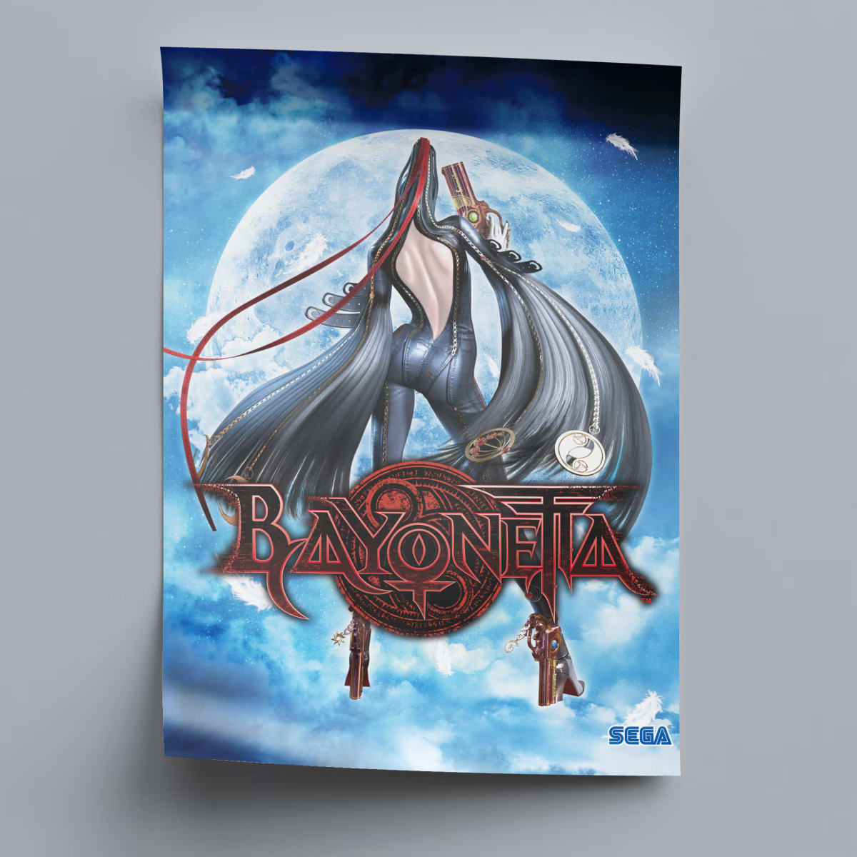 Bayonetta Game Poster - 2009