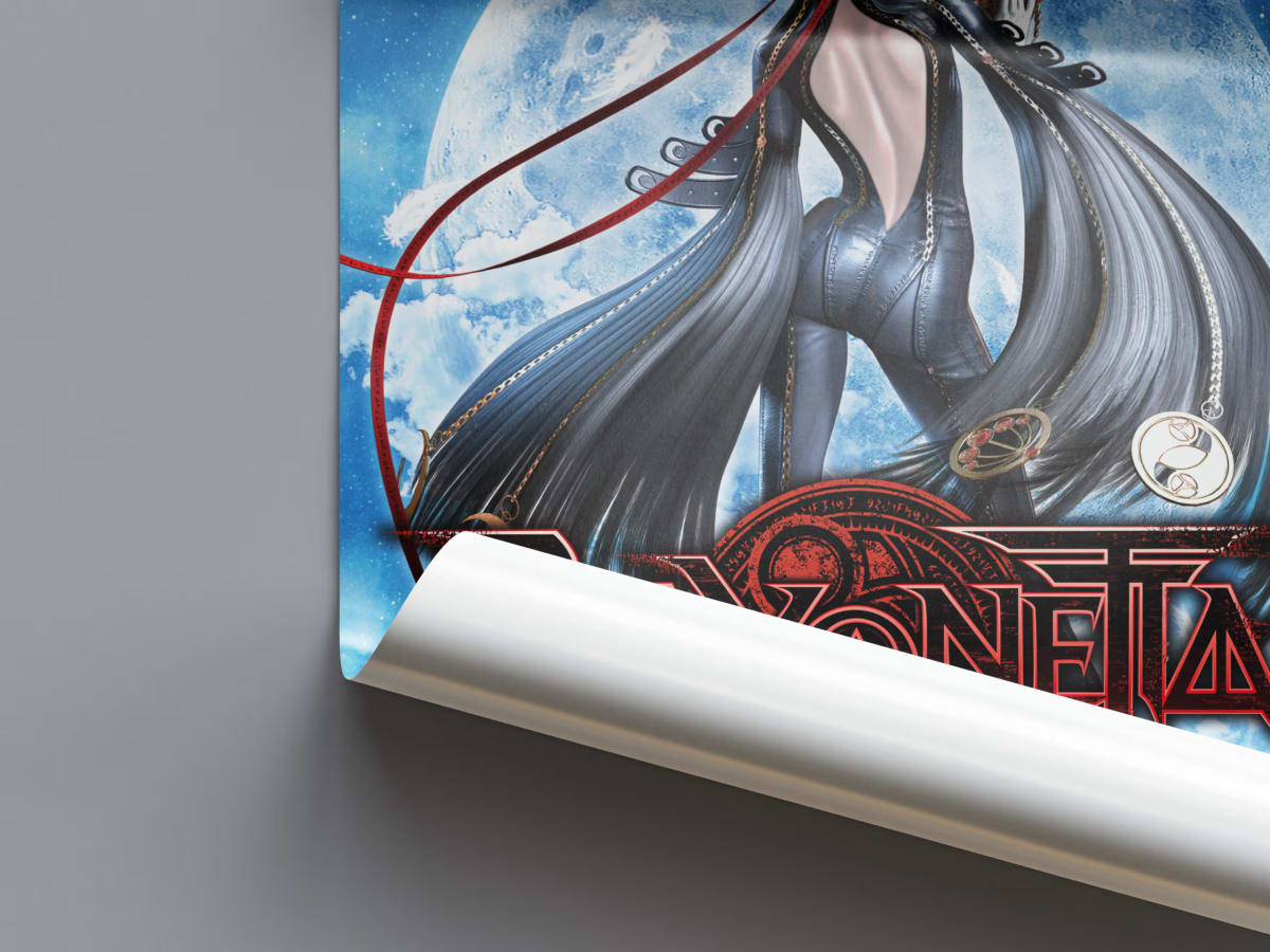 Bayonetta Game Poster - 2009