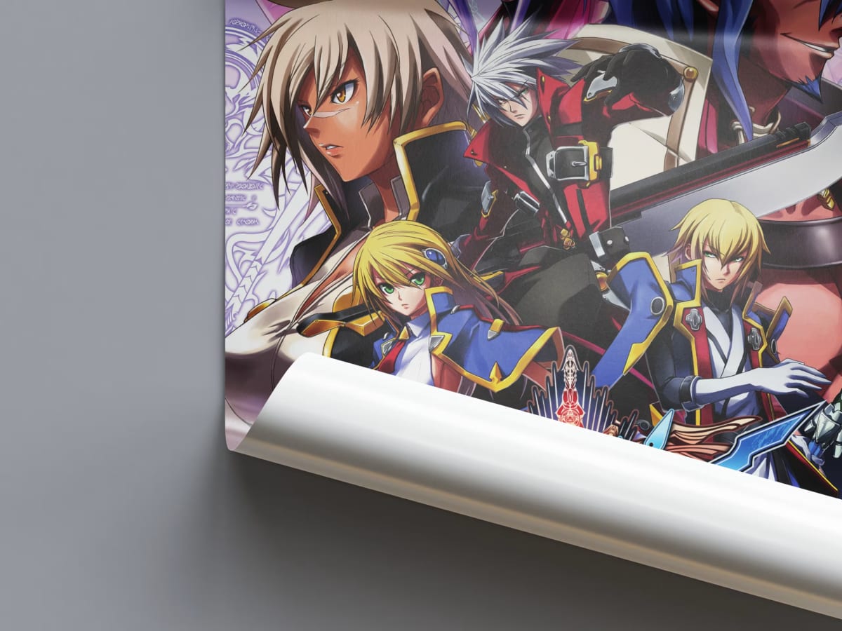 BlazBlue Chrono Phantasma Arcade Poster - 2012