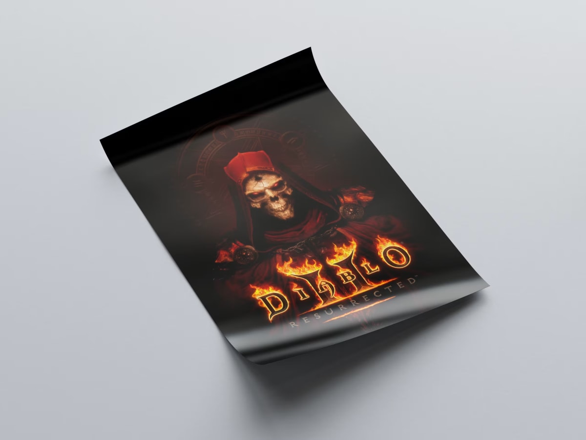 DIABLO II Resurrection Game Poster - 2021