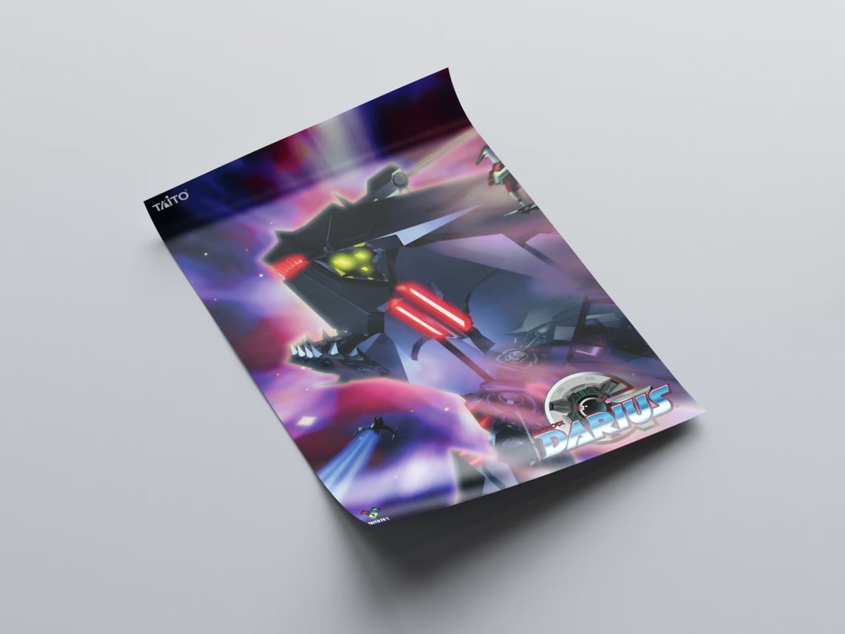 G-Darius Arcade Poster - 1997