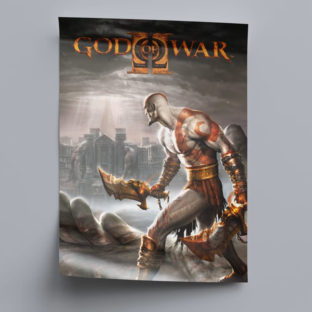 God of War II V2 Game Poster - 2007