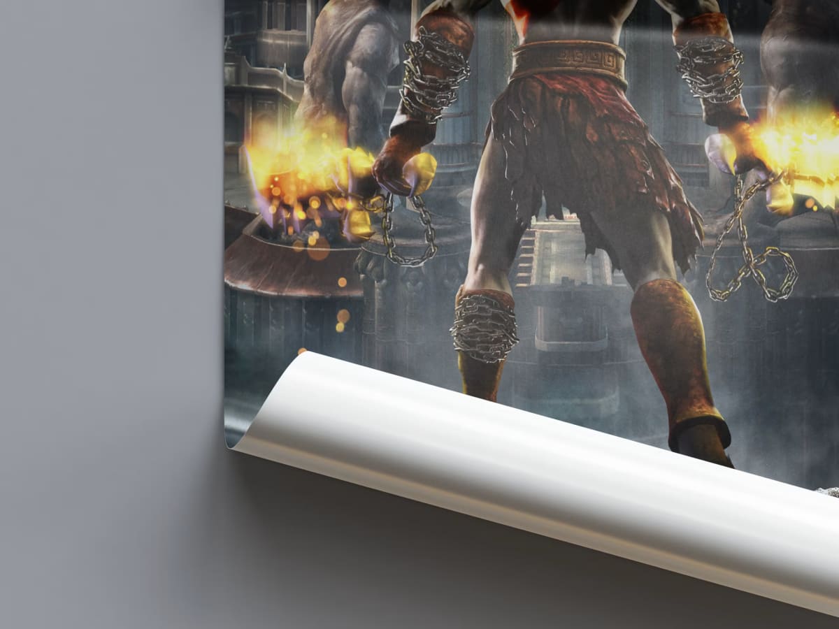 God of War II V3 Game Poster - 2007