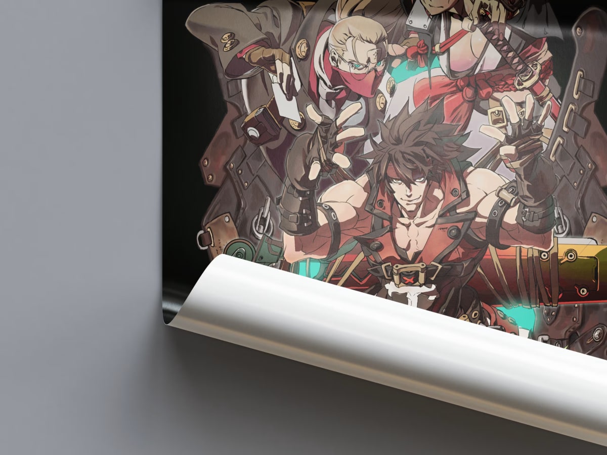 Guilty Gear Xrd REV 2 Arcade Poster - 2017