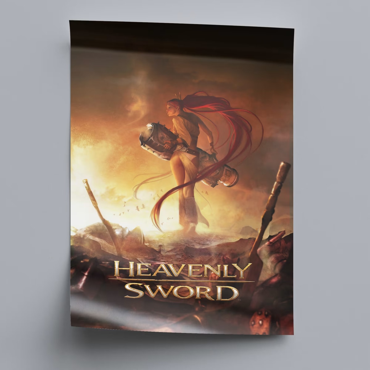 Heavenly Sword Game Poster - 2007