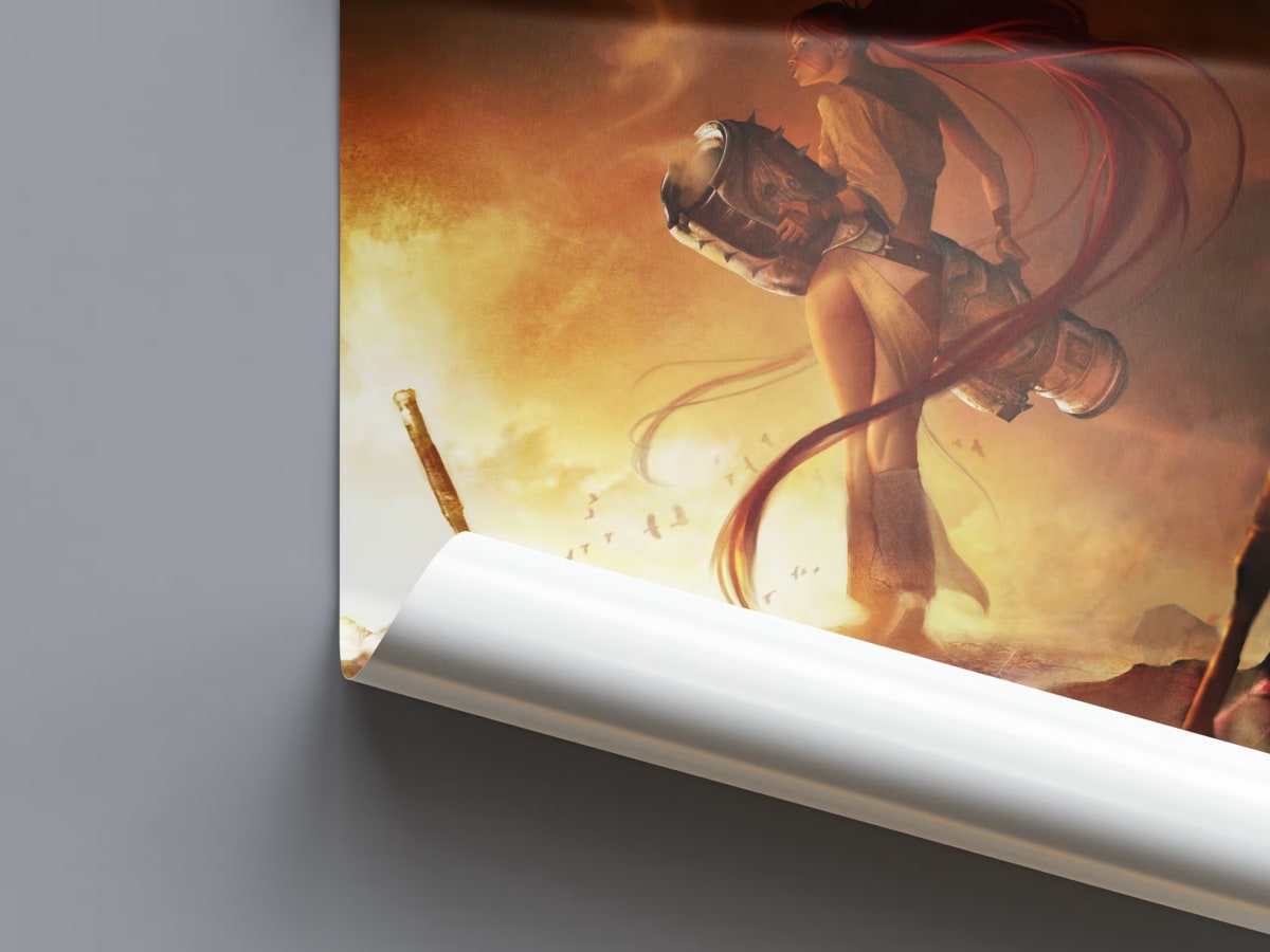 Heavenly Sword Game Poster - 2007