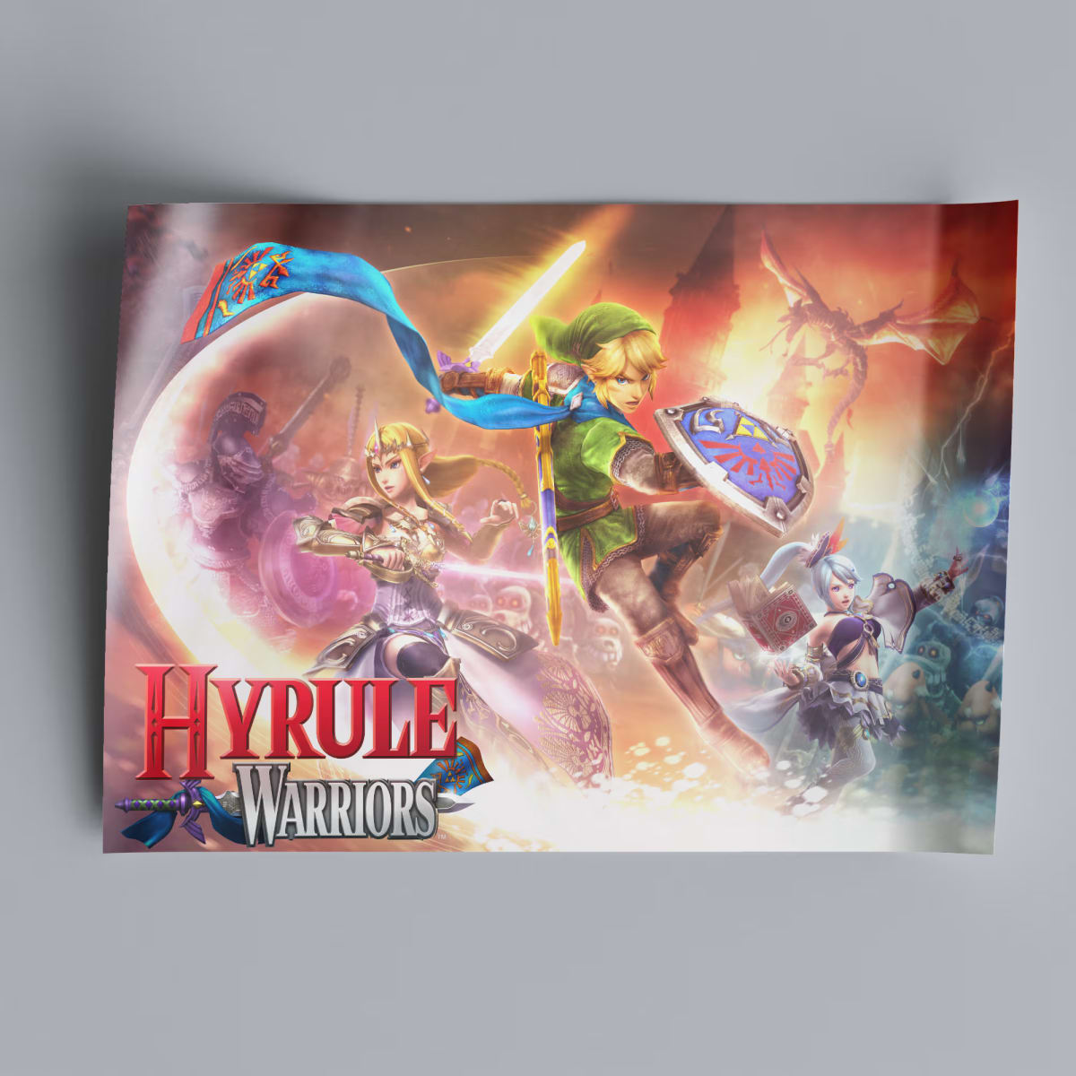 Hyrule Warriors Game Poster - 2014
