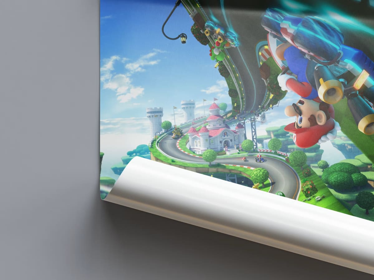 Mario Kart 8 Game Poster - 2014