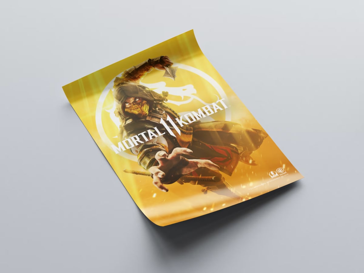 Mortal Kombat 11 Game Poster - 2019