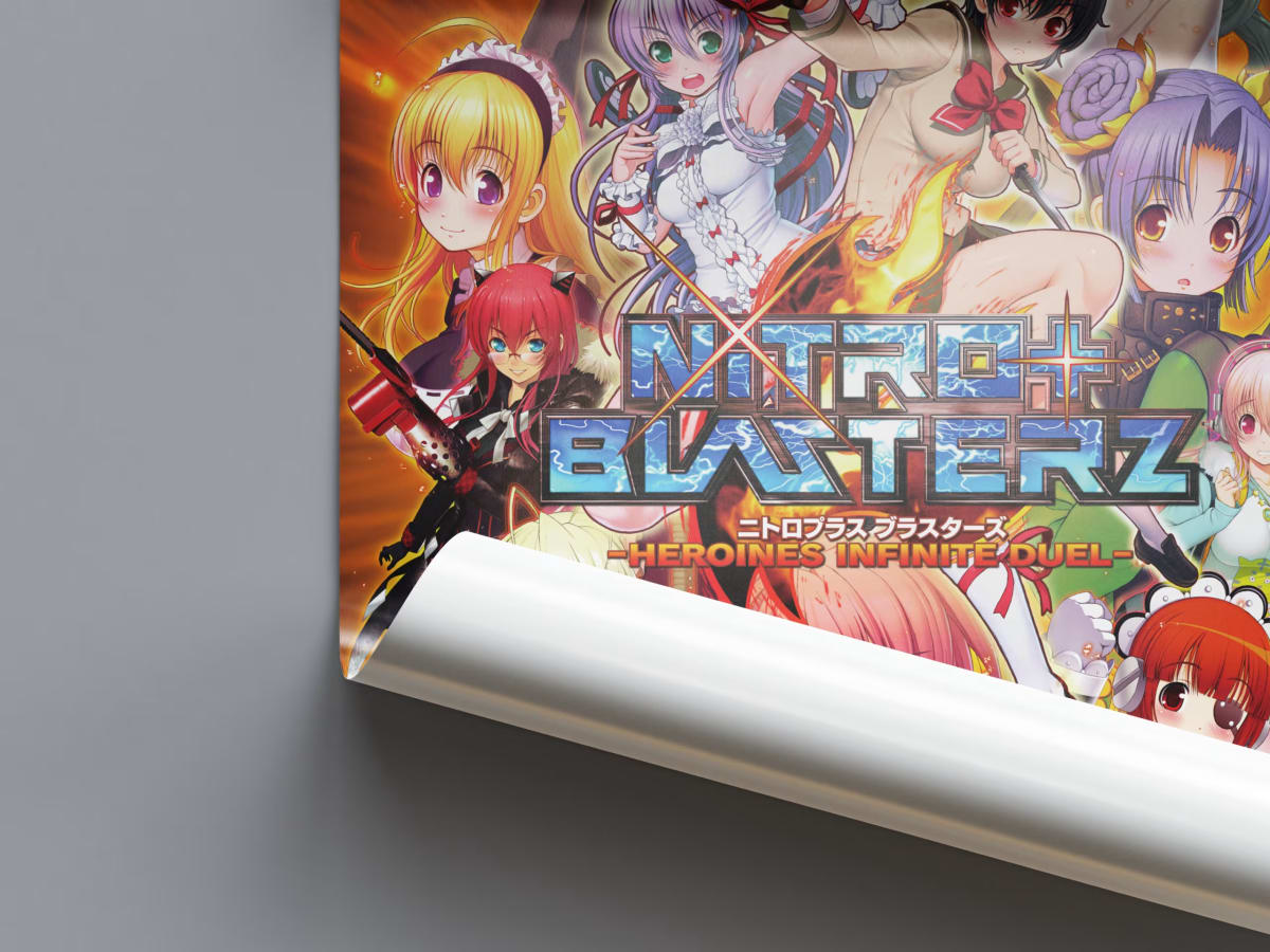 Nitroplus Blasterz Arcade Poster - 2015
