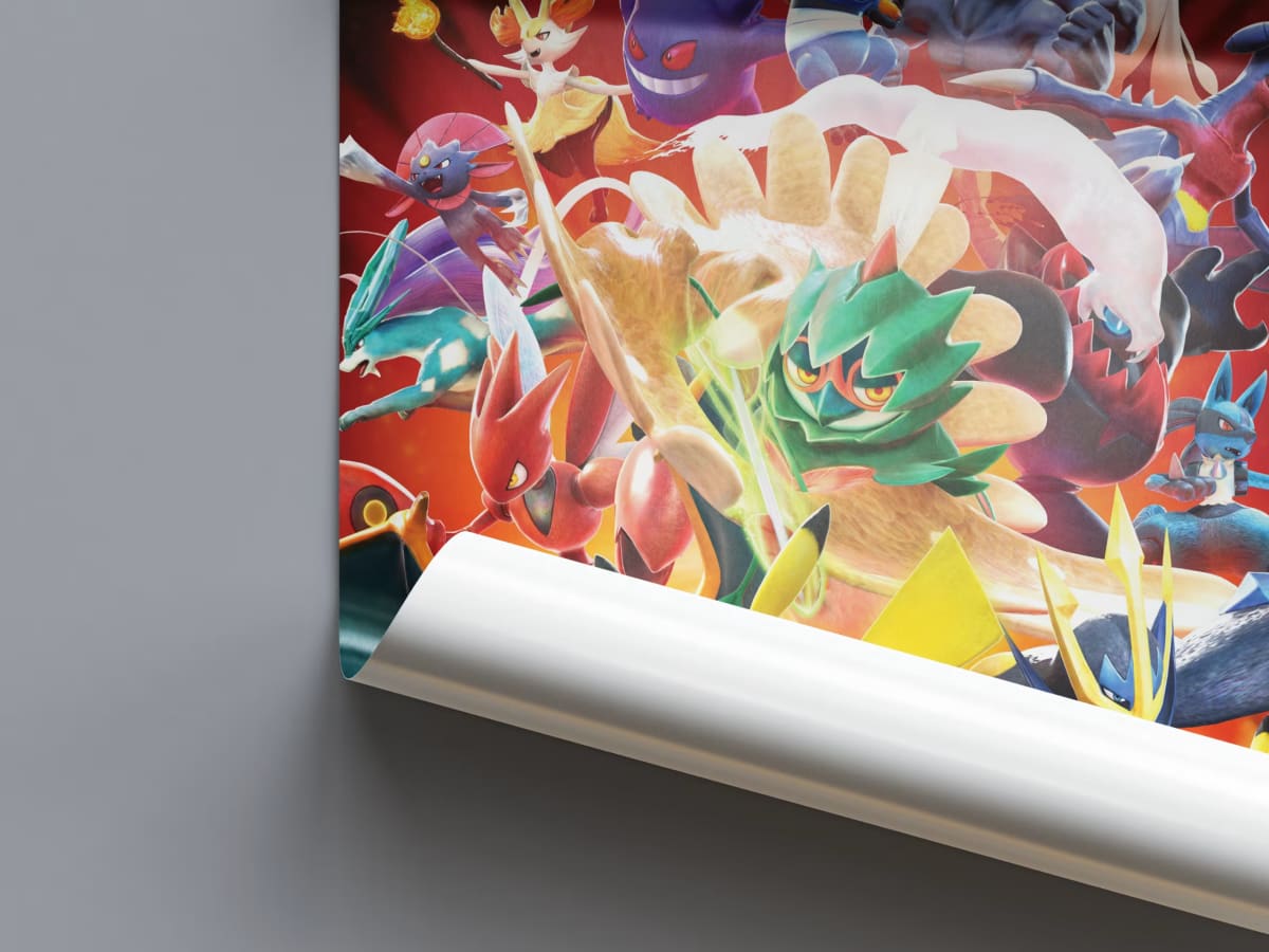 Pokken Tournament DX Game Poster - 2017