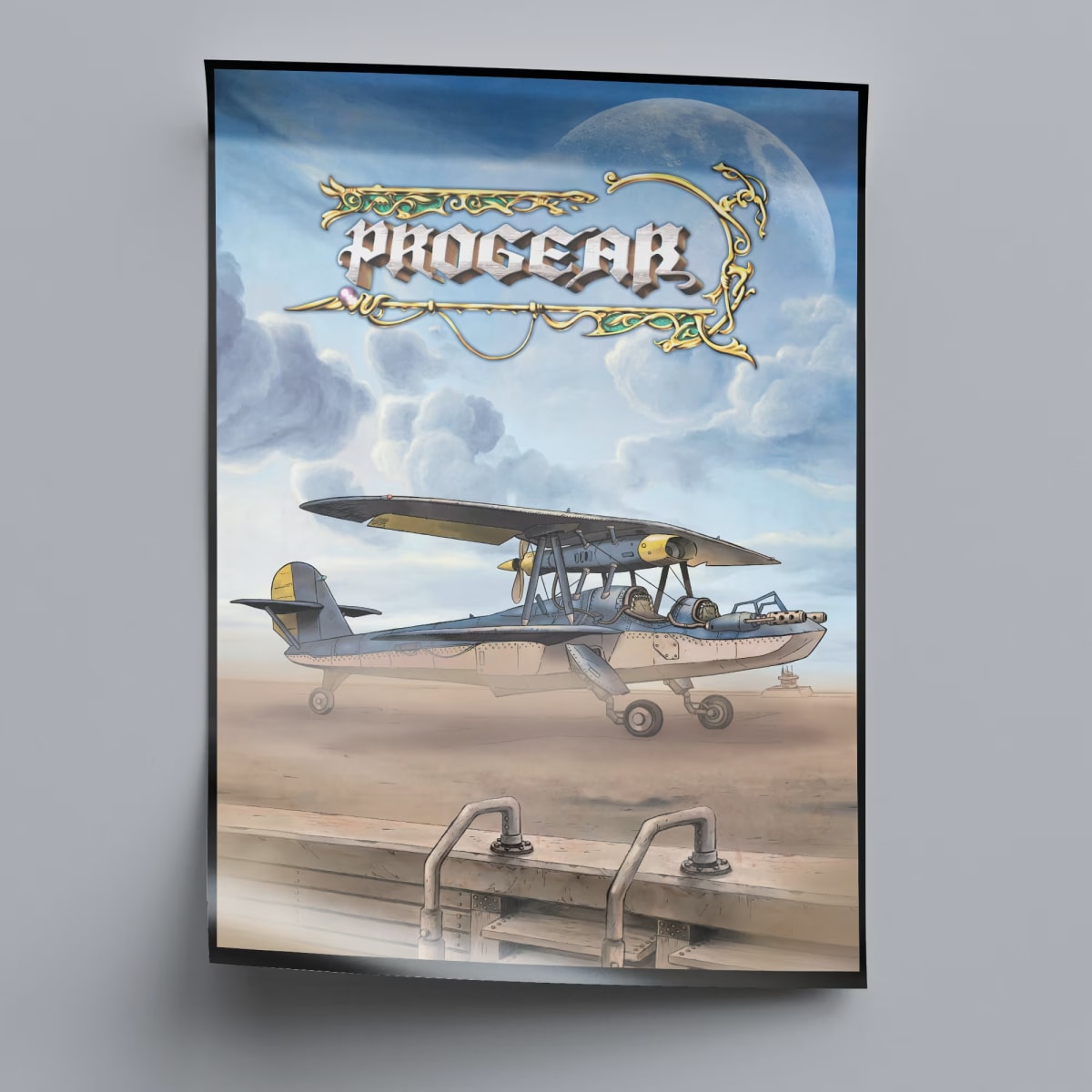 Progear No Arashi V2 Arcade Poster - 2001