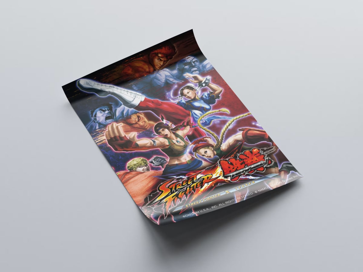 Street Fighter X Tekken Game Poster - 2012
