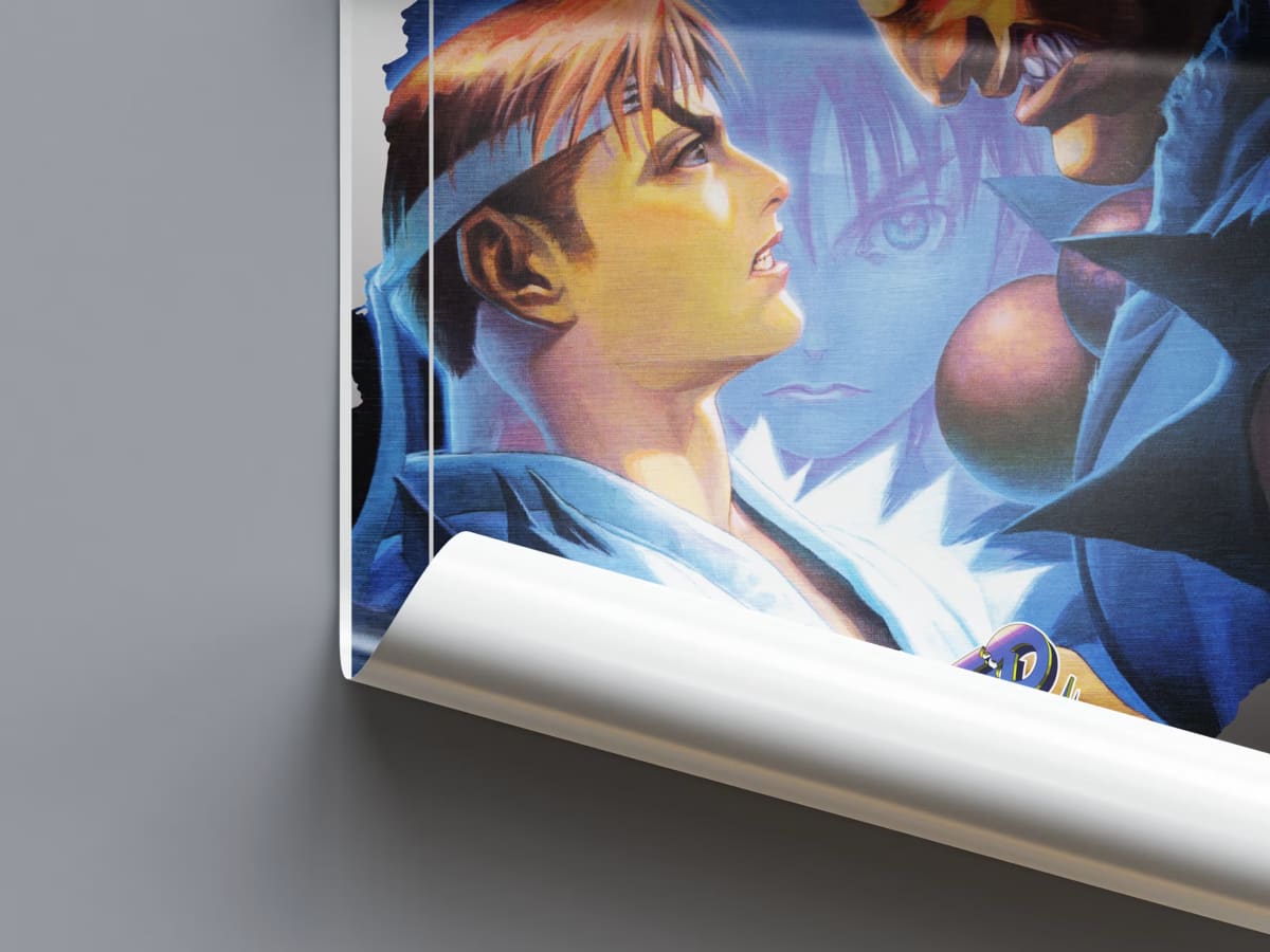 Street Fighter Zero 2 Arcade Poster - 1996