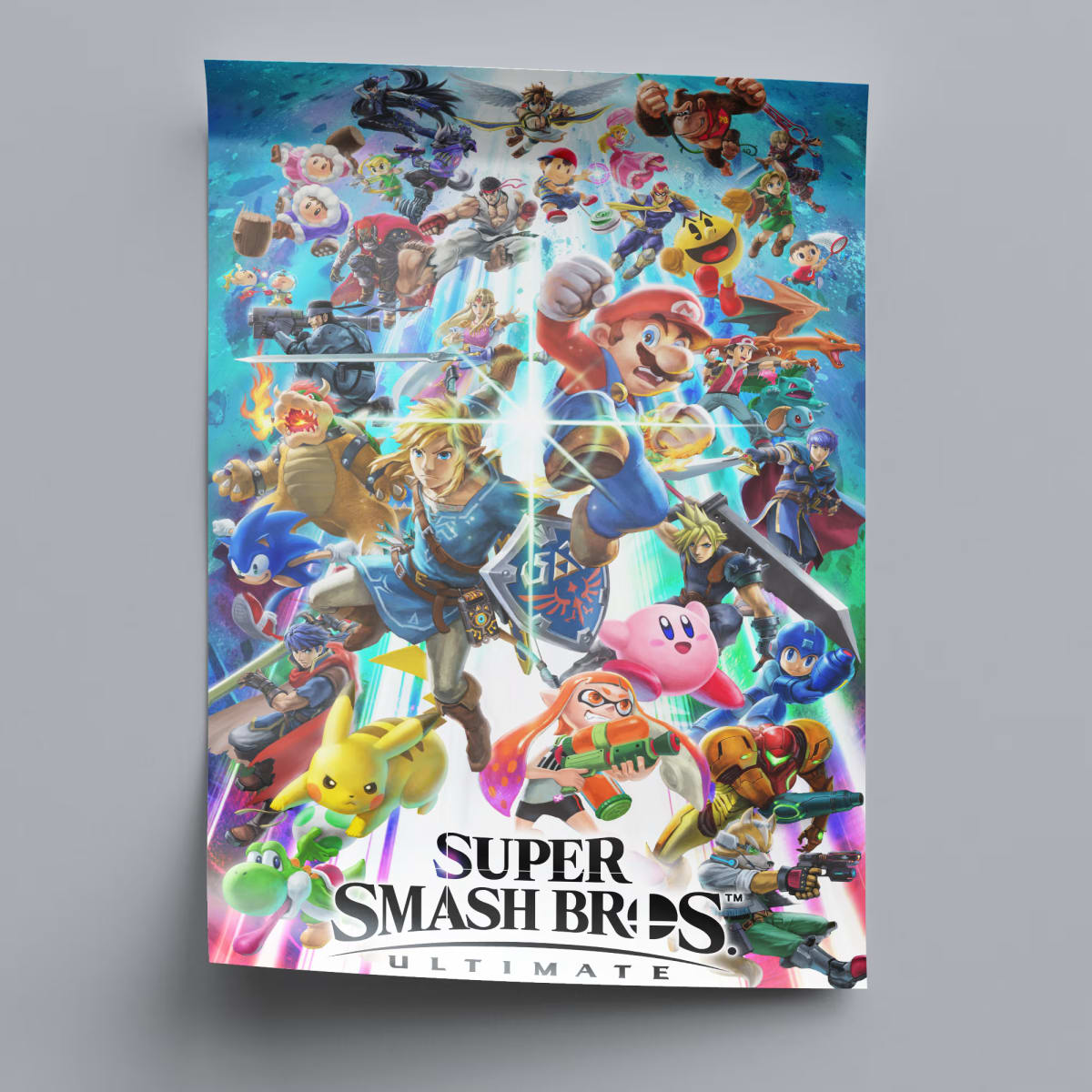 Super Smash Bros Ultimate Game Poster - 2018