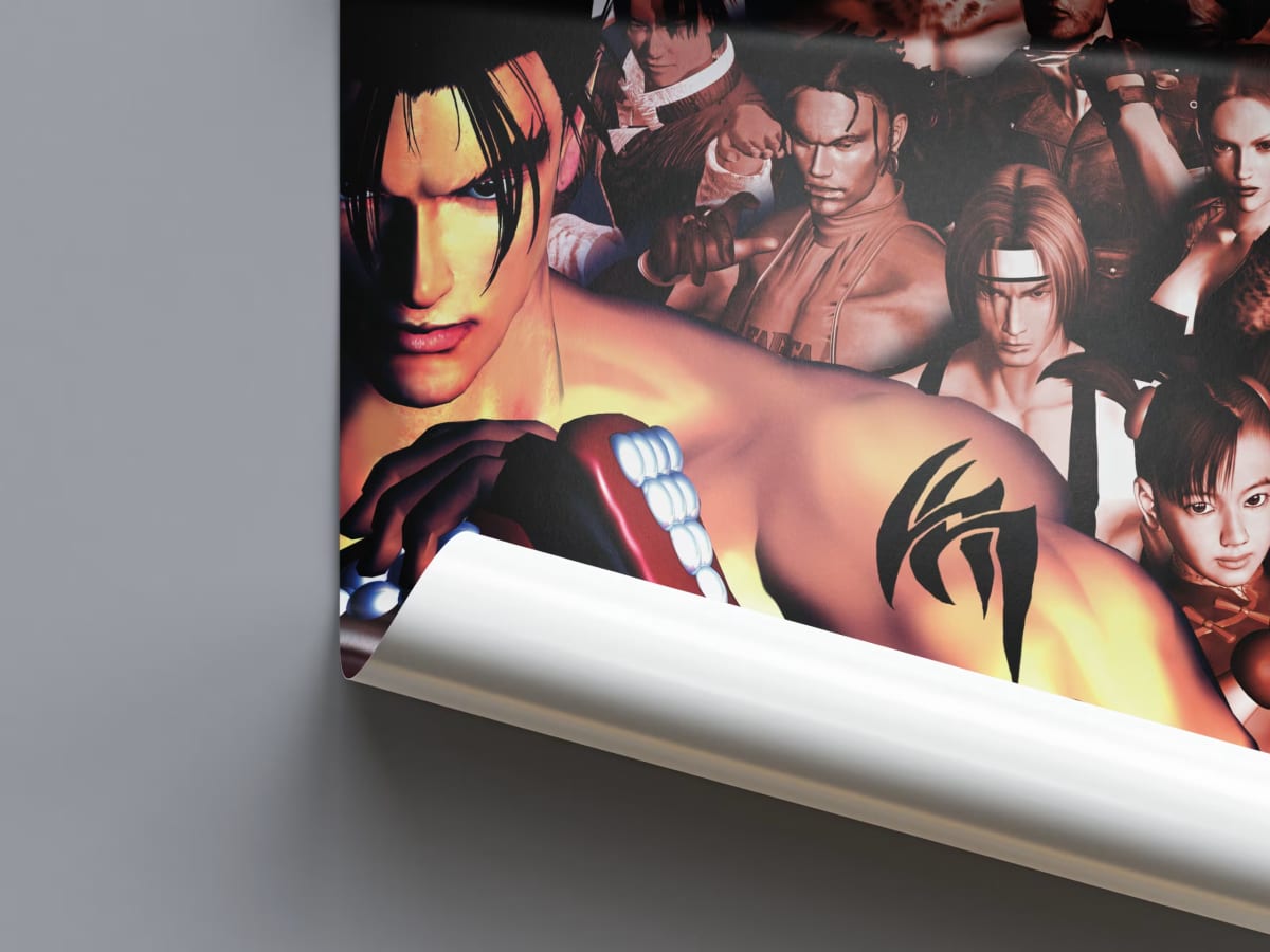 Tekken 3 V2 Arcade Poster - 1997