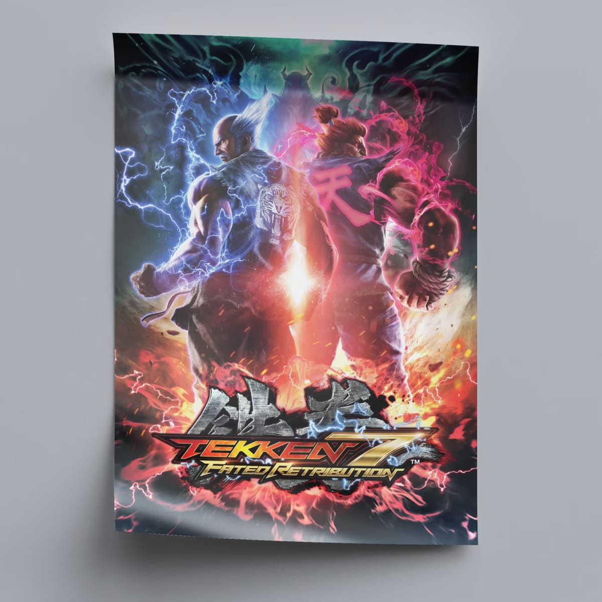 Tekken 7 Arcade Poster - 2015