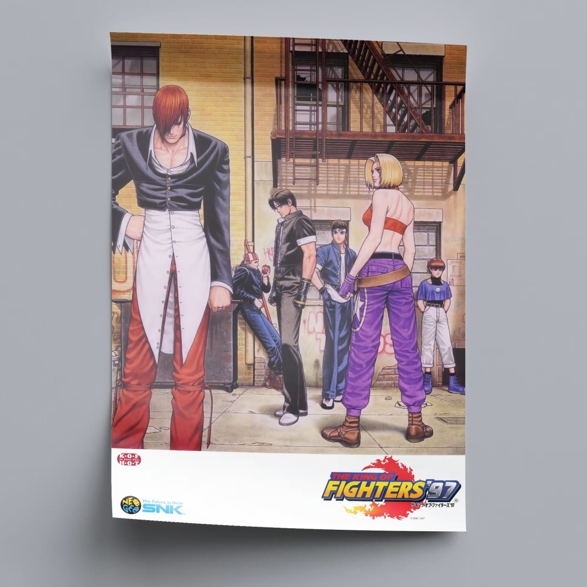 The King of Fighters 97 Arcade Poster - 1997