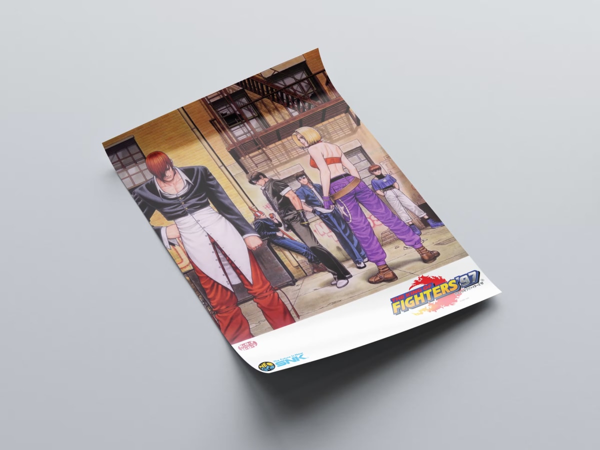 The King of Fighters 97 Arcade Poster - 1997
