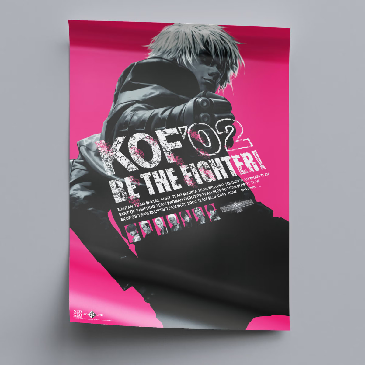 The King of Fighters 2002 Arcade Poster - 2002