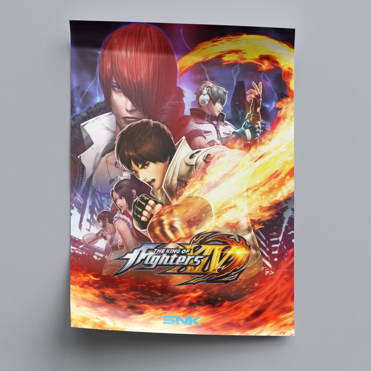 The King of Fighters XIV Game Poster - 2016