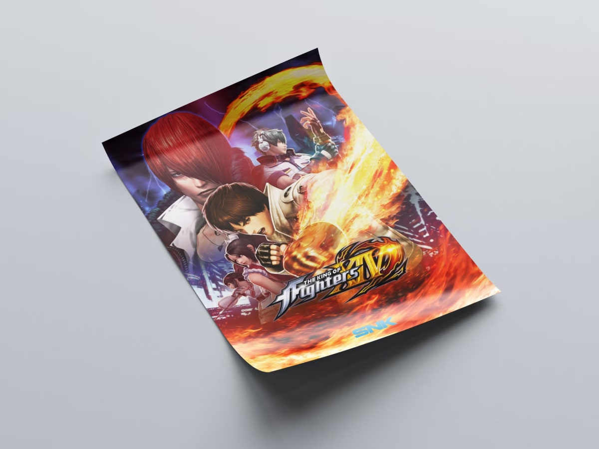 The King of Fighters XIV Game Poster - 2016